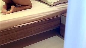 Mi Madrastra shakes her big ass to tempt me into rough pussy pounding till I cum inside