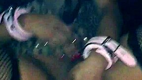 i uncover this hidden ebony fantasy pt 2, drilling her pussy deep with big black dildo