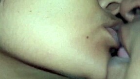 i'm kissing hot and fucking my cute wife standing up, her screams make me cum so hard