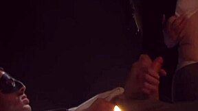 blonde milf wife gets her shaved pussy and ass fucked hard by two huge cocks