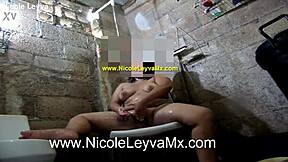 free shower video from nicoleleyvamx, your favorite bbw mexican amateur fan content