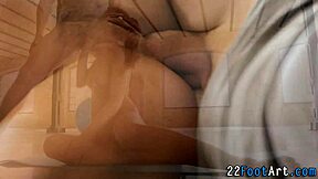 Fetish Babe Delivers Tugging Facial Bliss