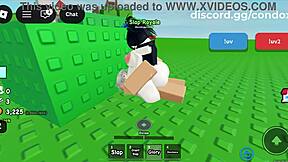 i'm roughly pounding this sexy bunny's tight holes