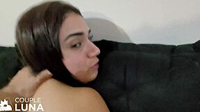 damn that recife hottie takes big cock anal and squirts wild