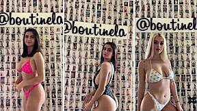 what secrets hide in boutinela's teasing bikini compilation number 6?