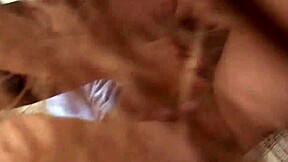 italian milf shoves dildo deep in her natural tits ass