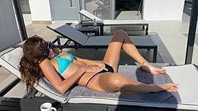 😍 two toys get me so wet then huge creampie fills my pussy 👅