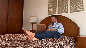 Horny Wife Begs for Creampie Ride on Husband's Thick Cock at Work