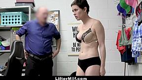 i catch this milf thief lying at shop then punish her ass