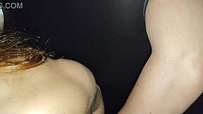 Wife and girlfriend sneak off to gloryhole for stranger cocks while husband watches hungrily