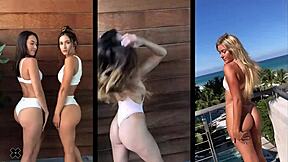 what secrets hide in boutinela's teasing bikini compilation number 6?