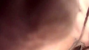 italian milf shoves dildo deep in her natural tits ass