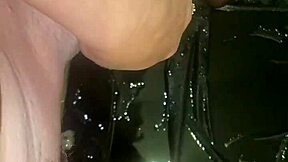 milfycalla teases with pee play compilation dripping in lingerie