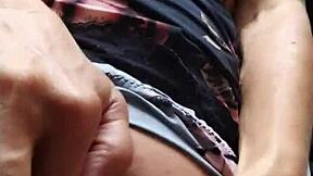 pink vibrator buzzes deep while pussy and ass get pounded hard