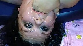 can her throat handle ms tl's sloppy mess?