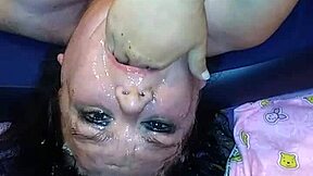 can her throat handle ms tl's sloppy mess?