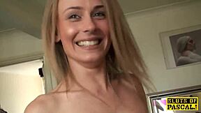 BRITISH 18YO Guzzles MALEdom CUM ON HER BIRTHDAY!