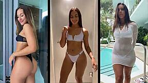 what secrets hide in boutinela's teasing bikini compilation number 6?