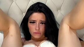 Ever watched a slutty british teen girlfriend masturbate with dildos on webcam?!