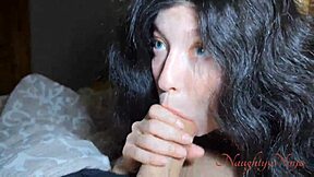 Step-Mom Sleepwalks Into Giving Blowjob