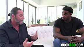 Cuck Watches Black Buddy Pound Horny Wife Doggystyle