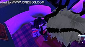Demon Pounds Shark Girl In Wild Roblox Quickie