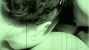 vintage lesbians explore hairy secrets in antique threesome haze