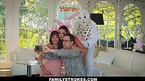 big tit redhead teen bunny gets fucked hard by stepuncle