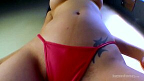 Jade's Belly Dance Facesit in Thong Panties