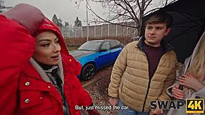 Pov watch old hubby swap stretch young wife's pussy wide open