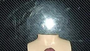 check out my russian handjob using dolly's tiny tits fat ass fuck doll on desk!