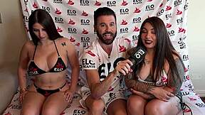 Curvy Chilean Girls Heat Up Casting Interview with Sultry Twists