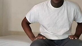 myself returning for more anal still dressed in christmas wrestling colors