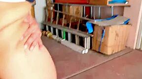 Sobrina Gets Bent Over and Fucked Hard in Monterrey Garage