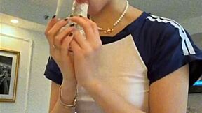 Stranger catches me masturbating offers thick cock I bend over eagerly