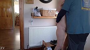 naked wife greets fuck buddy ready for deep orgasmic pounding