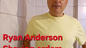 Shaving Slave's Humiliated Shaved Pussy Exposed in BDSM Flash