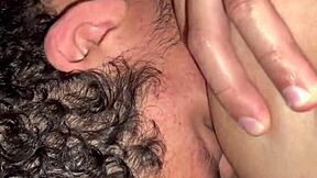 dude my wife loves gettin her huge clit sucked on video... so wet!