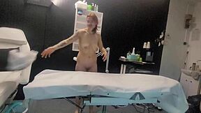 masseur face fucks massage lady then pounds pussy