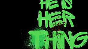 Goddess ass feeds strawberry milk enema