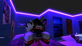 Demon Pounds Shark Girl In Wild Roblox Quickie