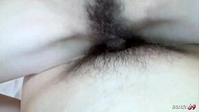 Slim Japanese Granny's Saggy Tits Beg for Creampie Casting?