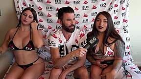 Curvy Chilean Girls Heat Up Casting Interview with Sultry Twists