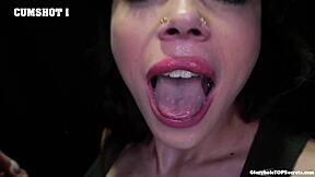 fuck yeah lucia gulps ten massive cumshots down
