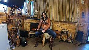 that stunning milf housewife spreads her tight hungry pussy begging for worship in preview