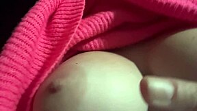 italian milf artemisia love bounces huge tits nipples hard in horny slow mo closeup