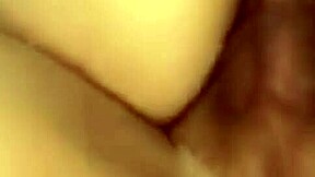 hey just quick anal cuz it hurts but her big asian ass takes that monster cock toy anyway