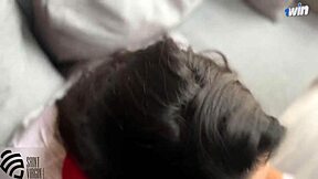 the nurse showed up and couldn't resist sucking my massive cock patient