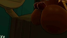 curvy milf with big ass and tits struts nudist beach exposing every curve in short version by antonelachan