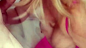 whoa fingering this pink milf's meatflaps then deepthroat cum swallow session 😍💦 big natural tits everywhere